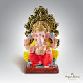 Eco-Friendly Clay Ganesh Idol | 8 Inch | Premium Handcrafted