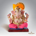 Eco-Friendly Clay Ganesh Idol | 5 Inch | Premium Handcrafted